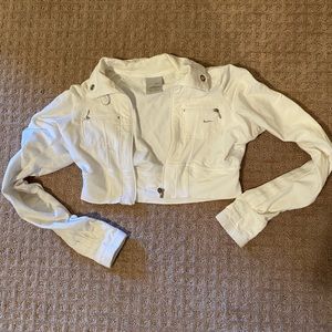 Vintage Nike Cropped Zip Up Size Medium